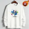 Sudadera con Capucha Estampada para Hombre Invierno Popular Forrada de Polar Marca de Moda Cuello Redondo Prenda Sudadera Cálida y Versátil para Hombre
