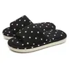 Zapatillas de Casa Cómodas y Suaves de Moda para Mujer, Lindas de Puntos Casuales Ligeras Absorbentes de Sudor de Algodón para Todas las Estaciones