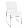 Silla con respaldo cuadrado, asiento de capacitación para conferencias, moderna y sencilla, silla de recepción para oficina, cómoda, silla de negociación al por mayor.