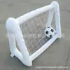 Procesamiento al por mayor PVC Niños Portería de Fútbol Inflable con Red Portería de Fútbol Césped Juego Juguete de Portería de Fútbol Inflable