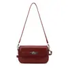Bolso pequeño cuadrado simple y exquisito de estilo coreano para mujer, nuevo popular de la primavera de 2026, versátil y elegante, para llevar al hombro y cruzado