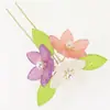 Accesorios Hanfu Directo de Fábrica Pasador Antiguo Pasador Clásico de Boda Pasador Multicolor Hecho a Mano Tocados de Novia con Perlas