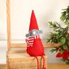Muñeco de ángel transfronterizo, adorable niña de piernas largas, adorno navideño, colgante de ángel de peluche de dibujos animados.