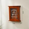 ¡Guau! Caja de Almacenamiento de Madera Personalizada para Llaves de Pared Caja de Almacenamiento de Madera Casa Personalizada Estilo Japonés Caja de Almacenamiento Retro