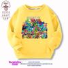 Sudadera de Algodón para Niños para Otoño e Invierno, Sudadera de Forro Polar de Manga Larga para Niños de Banban Kindergarten
