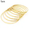 Anel Personalizado Popular Transfronteiriço Banhado a Ouro a Vácuo 18K Linha Quadrada Reta de 2mm de Largura Anel Liso DIY Pulseira de Aço Inoxidável para Mulheres