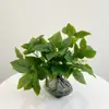 Planta artificial com Yang planta verde planta em vaso material de parede decoração folha artificial cola de folha grama artificial