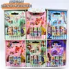 Nuevo Sanrio Kuromi Set de 9 Mini Cintas Portacintas DIY Pegatinas para Agenda Manual del Estudiante Exportación