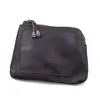 Nuevo Billetero de Cuero de Curtición Vegetal Estilo Japonés Retro para Mujer Bolso para Tarjeta de Conducir Cremallera Adulto Bolsa para Monedas de Gran Capacidad Moderno