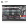 Mezclador de 16 Canales con USB Bluetooth y Reverb para Actuaciones Profesionales en Escenario, 99 Tipos de Efectos DSP, Ecualización, Mezclador Digital