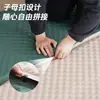 Colchón Inflable Automático Transfronterizo para Acampar al Aire Libre con Almohada, Colchón Inflable de Esponja de Rebote Lento, Esterilla de Dormir Individual Plegable Portátil
