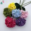 Hortensia de elfo de imitación, estilo pastoral, para bodas, escenarios, flores falsas, decoración de caminos de hotel, flores de seda.