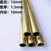 Diámetro 1 2 3 4 40 50 mm tubo redondo pequeño de latón capilar hueco de pared delgada h62/h65 tubo de latón protección ambiental