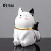 Enfeites de Gato Fofos Resina Criativa Presente de Aniversário Feminino Mesa de Trabalho Escritório Casa Mesa de Trabalho Desenho Animado Artesanato Decorativo