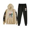 Comercio exterior transfronterizo casa de juegos de espías Spy X Family sudadera con forro polar leggings traje con capucha hombres y mujeres