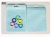 Bolsa ziplock de color macarrón para guardar joyas, bolsa sellada, bolsa de embalaje con tarjeta adhesiva de color, bolsa de embalaje de color, 1 pieza