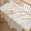 Manta para Bebé Recién Nacido Tipo Algodón Puro Manta de Gasa Fina de Verano para Bebé Manta Pequeña Multifuncional Manta para la Siesta de Niños