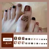 Fábrica de arte para uñas venta caliente uña del pie personalizada uña uña uña uña parche para uñas ultra-delgado desmontable portátil uñas postizas