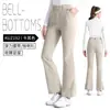 Pgm Roupa de Golfe Feminina Outono Elástico Elástico Cinto Micro-Flare Tecido Esportivo Calça com Efeito Emagrecedor