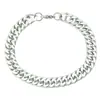 AliExpress Amazon explosiones calientes fabricantes de pulseras al por mayor moda dominante pulsera gruesa chapada en oro de 18 quilates joyería