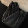 Pantalones de Mezclilla Harem Retro para Hombre del Sudeste Asiático Transfronterizo Primavera y Verano High Street Cintura Elástica Holgados Casuales Pantalones Largos