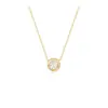 Collar de Acero Inoxidable con Colgante Geométrico Incrustado de Diamantes Rotos, Nuevo de Moda Transfronterizo Europeo y Americano, Joyería de Nicho Diaria para Mujeres