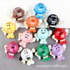 Dulces M&M Juguete de Comida Pegamento Cremoso Accesorios de Resina Materiales DIY Accesorios para el Cabello Pasador Comida Funda para Teléfono Parches para Zuecos DIY