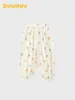 Pantalones de Casa DUUDUU 2026 Verano Delgados 100% Algodón Pantalones de Linterna para Niños Pantalones de Bebé Niños Niñas Pantalones Repelentes de Mosquitos para Bebé