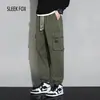 Pantalones Deportivos Cómodos y Frescos para Hombre, Otoño/Invierno 2025, Multibolsillos, Joggers, Marca de Moda, Pantalones Cargo Casuales