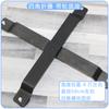 Suporte para secar pratos suporte para pendurar garrafas chassi base suporte de chão para infusão ferro fundido aço inoxidável base plástico ABS