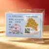 Pegatina para Teléfono Móvil de Oro Puro 999 Princesa Hazte Rica Foil de Oro Hazte Rico Rápido Pegatina para Refrigerador Año de la Oveja Ten Dinero para Gastar Tarjeta de Oro Regalo