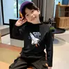Ropa de Moda Elegante para Niños de Talla Mediana a Grande Ropa Infantil Cuello Semi Alto Capa Base Otoño e Invierno Nuevo Estilo Cálido Versátil Top Niño Pequeño