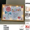 Regalos Creativos de Feliz Cumpleaños para Amigos Hombres y Mujeres con Dinero para Gastar, Marcos de Fotos de Materiales Hechos a Mano DIY, Decoraciones de Mesa Personalizadas
