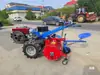 Tractor guiado a mano mata tizón de la batata trituradora de malezas deshierbadora trituradora de paja trituradora de tallos de maíz