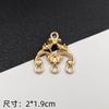 Famoso en Internet Colgante de Llavero Estrella Estilo Antiguo Joyería para Pulsera Aleación Galvanizada Juguete Cultural Collar Pulsera