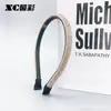 Diadema de Alta Gama Transfronteriza con Tacto de Lujo, Estilo Lujo Ligero para Mujer, Versátil para el Uso Diario, Accesorio para el Cabello con Borde Estrecho de Diamantes Completos, Antideslizante, Adecuado para Lavarse la Cara
