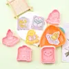 Serie de la Librería de Magia Fantasma Moldes para Galletas de Libro Mágico Moldes de Prensa de Dibujos Animados Galleta DIY Horneado de Simulación