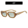 Gafas de Sol Kedun de Marco Pequeño 2025 Nuevas Gafas de Sol Retro Europeas y Americanas para Mujer Personalidad de Moda Ins