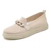 2026 Zapatos Nuevos para Mujer Transpirables Cómodos Casuales Ligeros Versátiles Zapatos de Mamá Boca Baja Malla Transpirable Tejido Flyknit