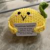 Comercio Exterior Más Vendido Papa Positiva Papa Positiva Divertida Llavero Tejido Colgante Muñeca Pareja