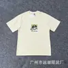 Camisetas de Manga Curta Estampadas Estilo Americano Série ALD para Homens e Mulheres, Corte Solto, Gola Redonda, Camiseta de Verão, Comércio Exterior Transfronteiriço