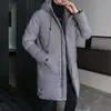 26 estilos de jaquetas de algodão de comprimento médio para o inverno, importadas, tamanhos grandes M-8XL, para homens, casacos de algodão com capuz, estilo coreano, slim fit, tamanhos grandes, espessados para aquecimento