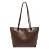 Bolso Tote de Lujo con Estampado de Leopardo para Mujer, Gran Capacidad, Retro, para el Trabajo, Nicho, Casual, Versátil, Bolso de Hombro