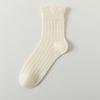 Nuevas medias de caña media para primavera y verano, primavera y otoño, anti-pilling, antibacterianas, algodón puro, sin costuras, calcetines de malla de algodón para mujer, niños, venta al por mayor