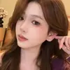 Pendientes de Clip de Gama Alta, Modernos y Elegantes, para Mujeres sin Perforaciones, Pendientes de Lujo Versátiles y Exquisitos para Mujeres