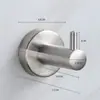 Toallero Individual de Acero Inoxidable para Hotel Personalizado, Toallero Doble para Baño, Barra Colgante para Estante de Baño sin Taladro