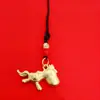 Estilo Étnico Chino Colgante de Caballo de la Fortuna de Aleación Accesorios Metálicos Llavero de Alta Gama Colgante para Coche y Bolsa Regalo Fabricante