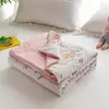 Colcha de verão em gaze plissada Classe A com fibra de soja para resfriamento, lavável à máquina, colcha de ar condicionado, colcha fina de verão, dormitório, pessoa solteira, casal, colcha de verão