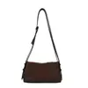 Bolso de Hombro Único para Mujer Simple Color Sólido Nailon Estilo Coreano Nicho Bolso de Axila 2026 Nuevo Estilo Bolso para Trabajadora de Oficina Viaje Diario