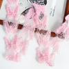 Organza Cuentas Mariposa Encaje Código de Barras Encaje Decorativo Hecho a Mano Accesorios de Flores Encaje Vestido de Novia Vestido de Baile Joyería